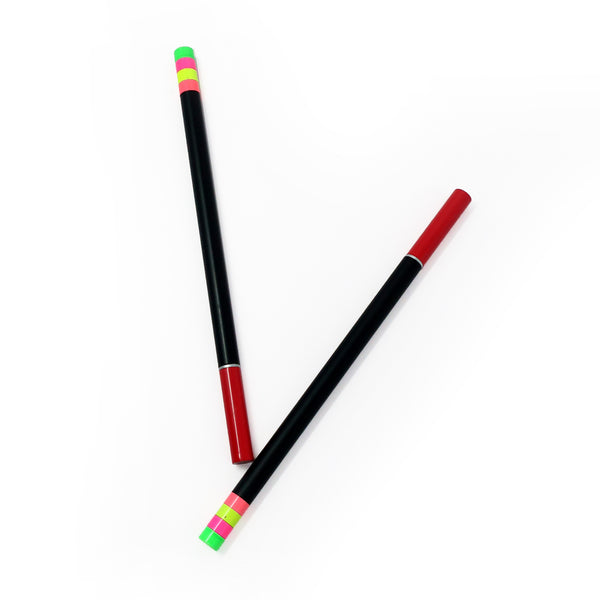Pair of Rugby Red Ballpoint Pens by Ettore Sottsass for ACME Studio