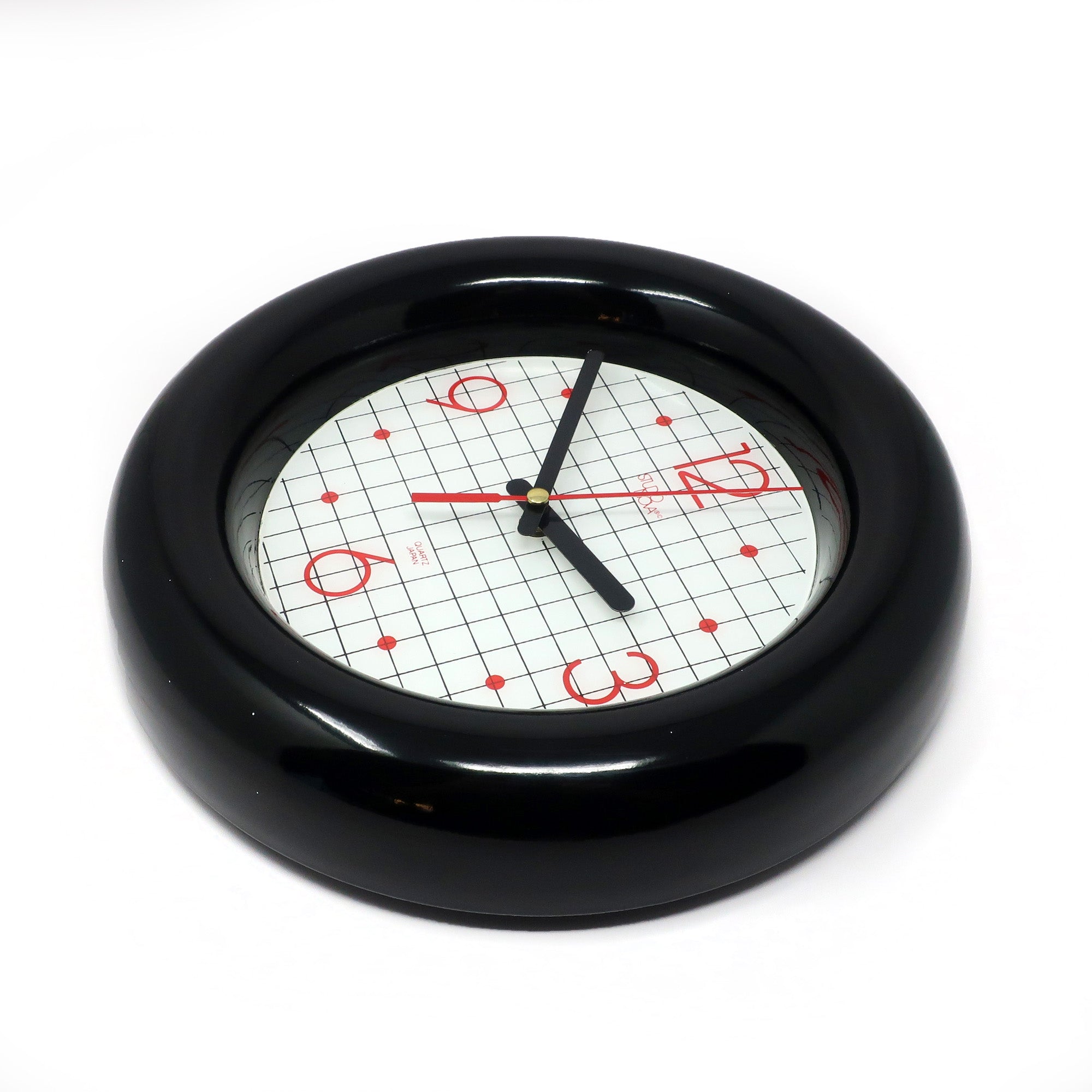 1980s Graphic Wall Clock by Studio Nova Japan