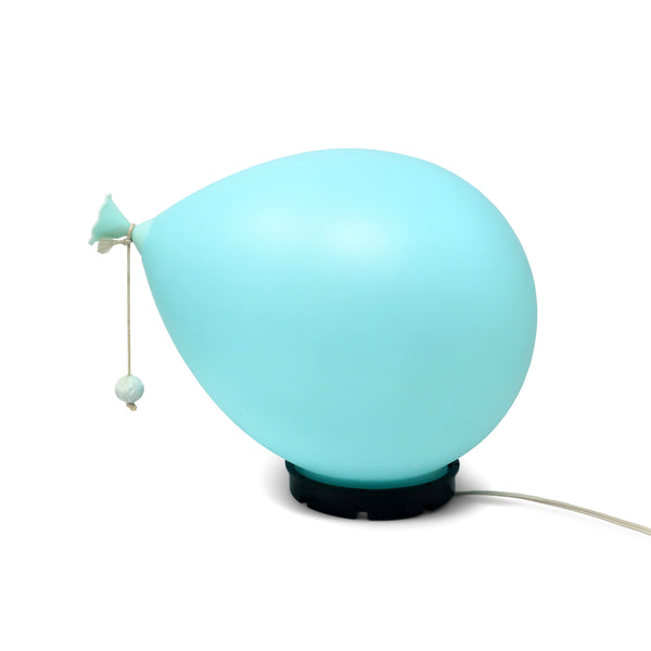 Vintage Blue Balloon Lamp by Yves Christin