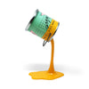 Vintage Yellow Pop Art New Wave Pouring Paint Can Bank