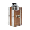 1980s Lucite and Wood Astrolite Table Lighter by Ritts Co. of Los Angeles