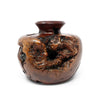 Vintage Turned Wood Burl Vase