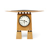 1990 Handmade Wood Prairie Clock by Kasnak Designs