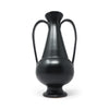 1990s Italian Bucchero Ceramic "Gubbio" Two-Handled Amphora by Gio Ponti for Neoponti/Costantino