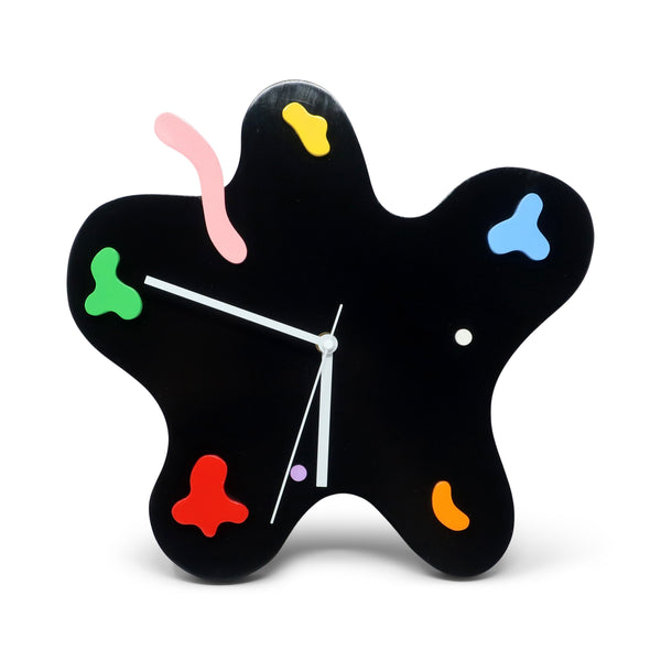 Limited Edition Black Wall Clock by Sophie Collé