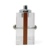 1980s Lucite and Wood Astrolite Table Lighter by Ritts Co. of Los Angeles