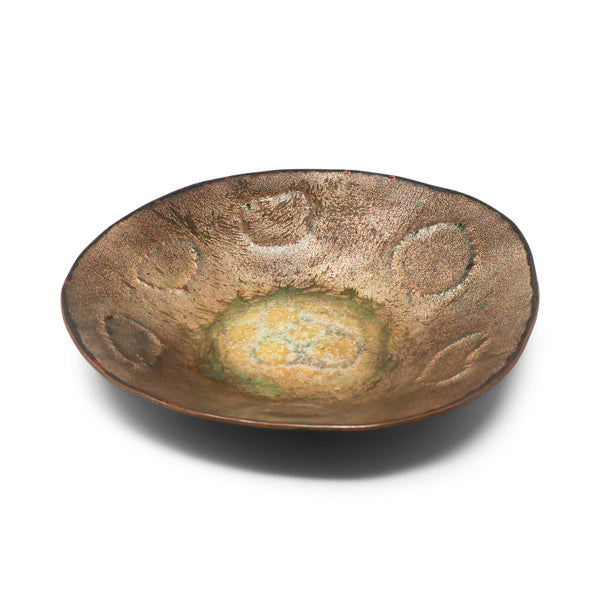 Enameled Copper Bowl by Paolo De Poli