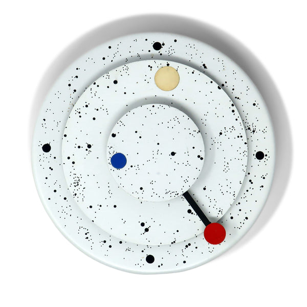 1980's Postmodern Wall Clock by Kovacs Design Group