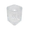 Vintage Faceted Lucite Ice Bucket