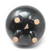 1990s Italian Bucchero Ceramic "Gubbio" Twin-Neck Vessel by Gio Ponti for Neoponti/Costantino