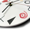 "EARLY PRIMARY" Wall Clock by Kim Mullis as Wilderness Bodies