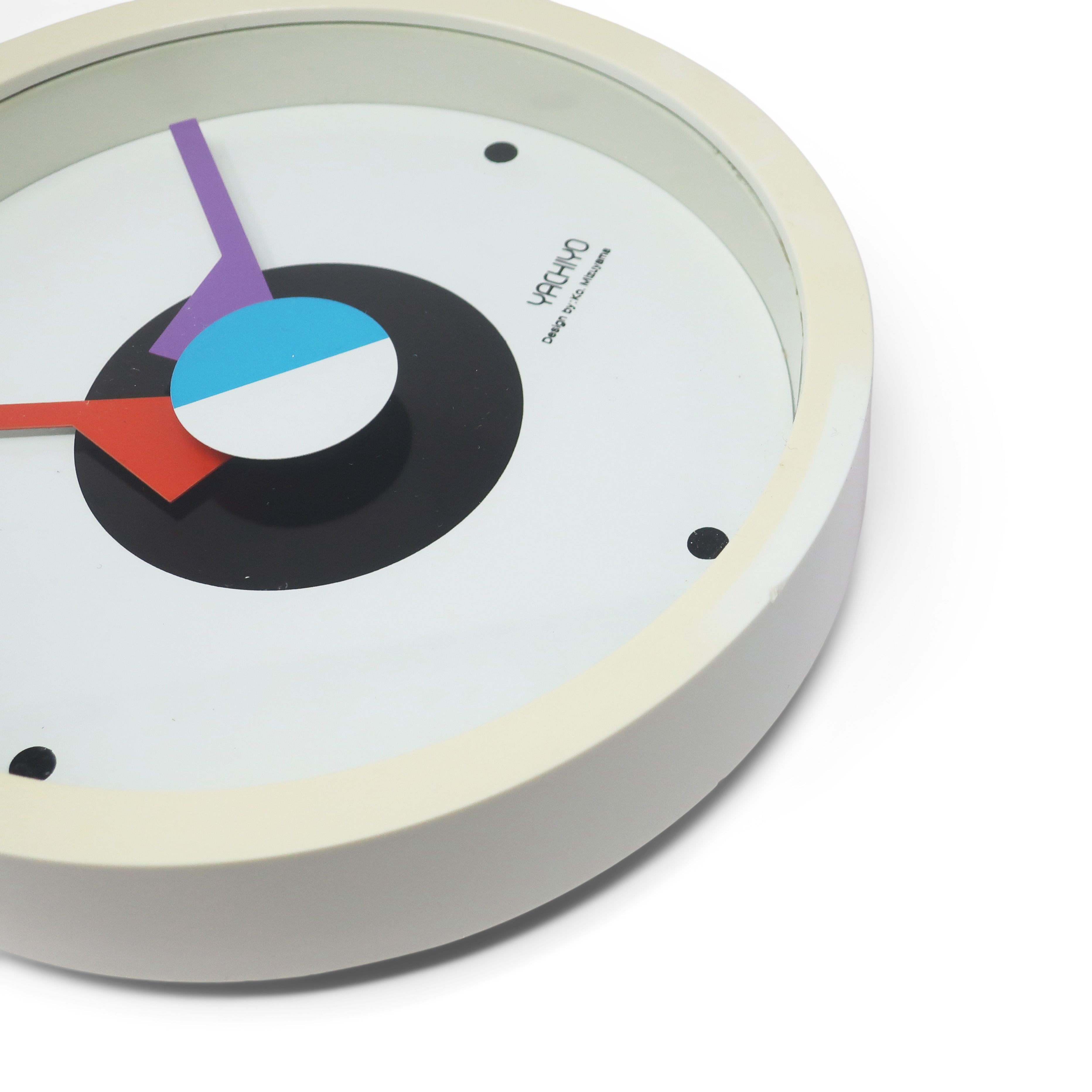 1980s Postmodern Wall Clock by Ko Mizuyama for Yachiyo