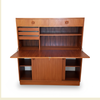 Scandinavian Modern Teak Drop Front Desk
