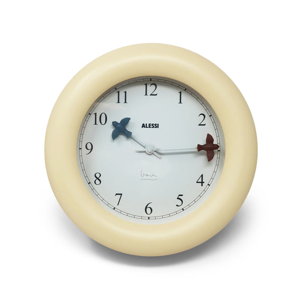White Bird Wall Clock by Michael Graves for Alessi