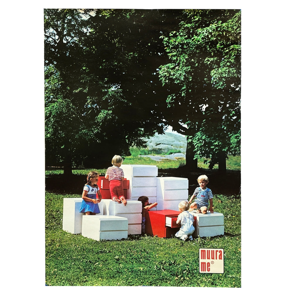 1970s Muurame Furniture Promotional Poster