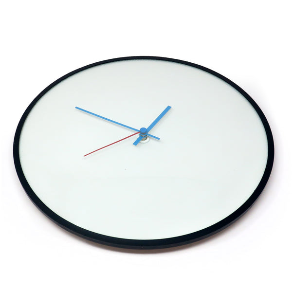 1980s Postmodern Memphis Style Wall Clock by Milano Series