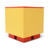 Postmodern Yellow Euclid Storage Container by Michael Graves for Alessi