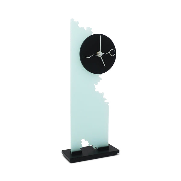 Vintage 1990s Postmodern Desk Clock by Brian Prothro for Zipadeedoodah Designs