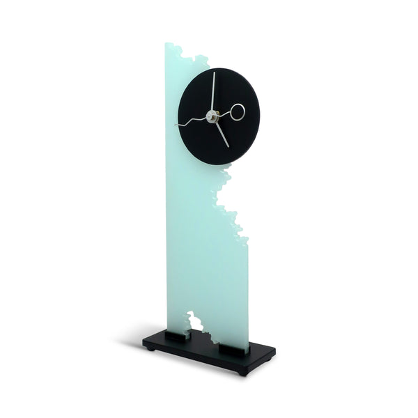 Vintage 1990s Postmodern Desk Clock by Brian Prothro for Zipadeedoodah Designs