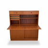 Scandinavian Modern Teak Drop Front Desk