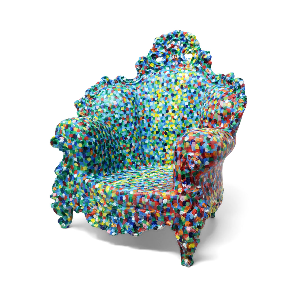 Furniture Poltrona Multicolor Design Porcelain Poltrona Di Proust