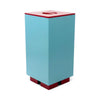 Postmodern Blue Euclid Storage Container by Michael Graves for Alessi