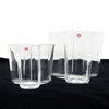 Set of Two Alvar Aalto for Iittala Glass Vases