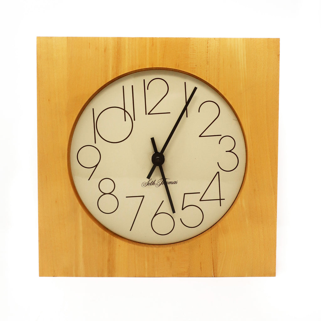 Mid-Century Modern Seth Thomas Wall Clock