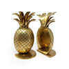 Pair of Vintage Brass Pineapple Bookends