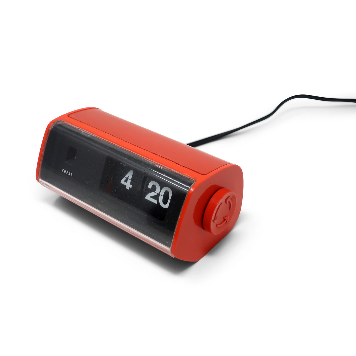 Vintage Orange Copal Model 222 Flip Clock | Tenon Design