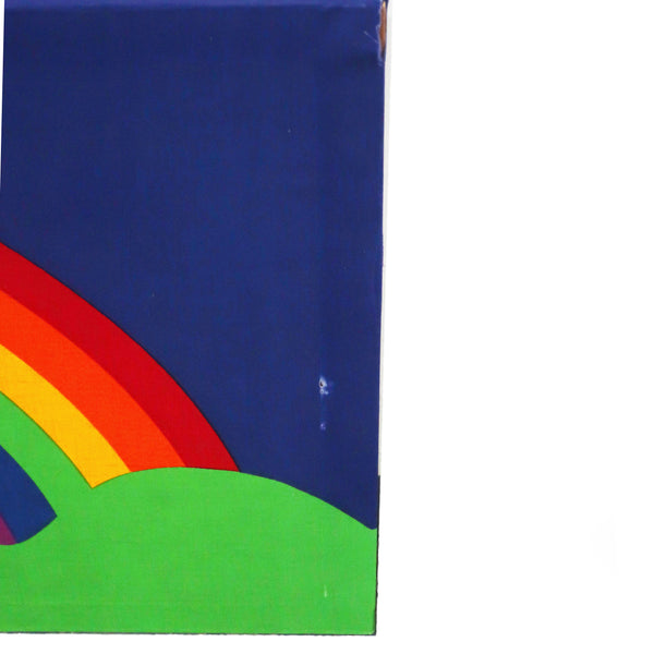 Vintage Sateensaari Rainbow Fabric by Tampella