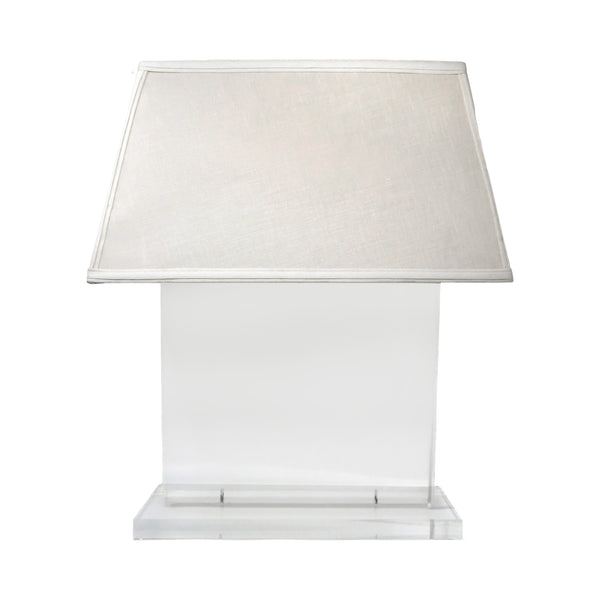 Italian Modern Slim Lucite Table Lamp by Primo