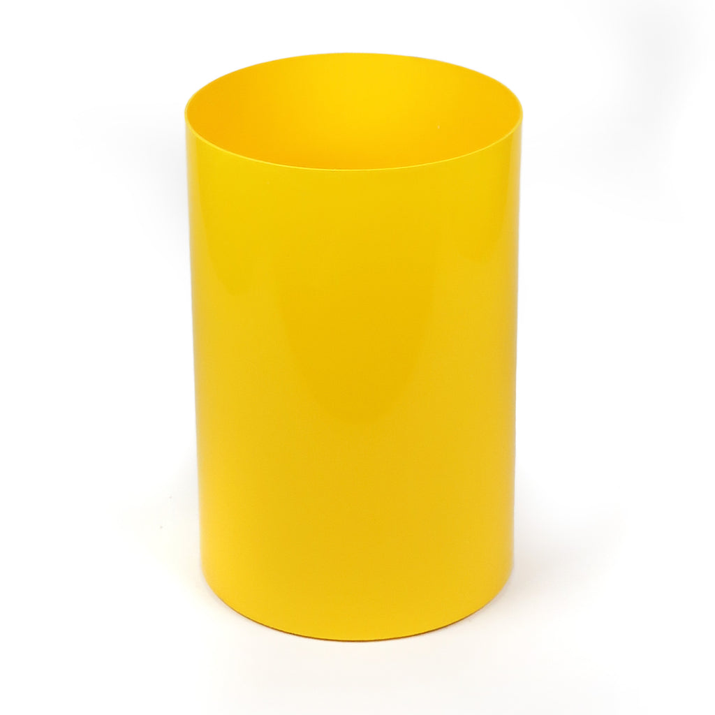 Vintage Yellow Kartell Trash Can