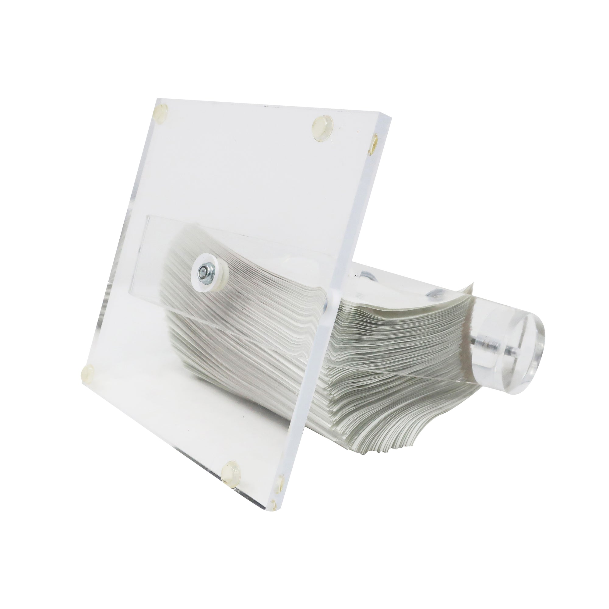 Vintage Mid-Century Modern Lucite Rolodex | Tenon Design