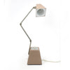 Vintage Tan Metal Folding Task Lamp