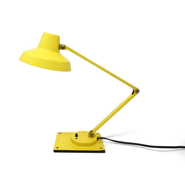 Vintage Yellow Tensor Folding Desk Lamp