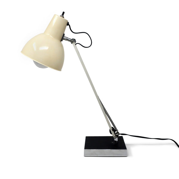 Vintage Electrix Tan Adjustable Desk Lamp