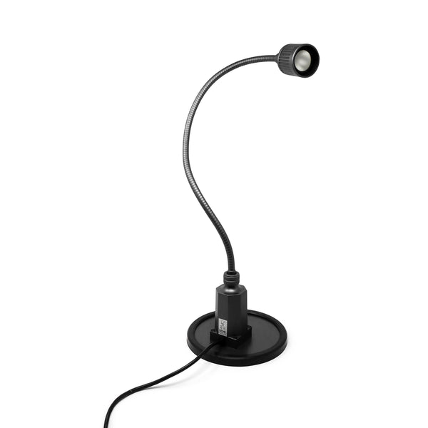 Vintage Black Sunnex Gooseneck Desk Lamp