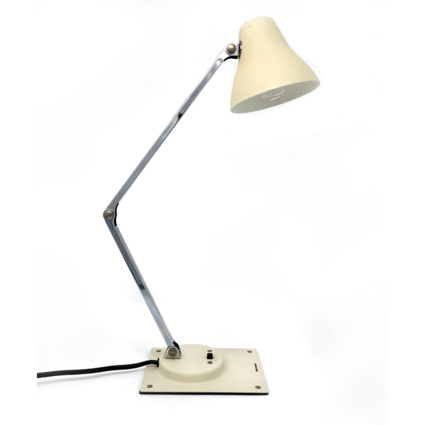 Vintage White Tensor Folding Desk Lamp