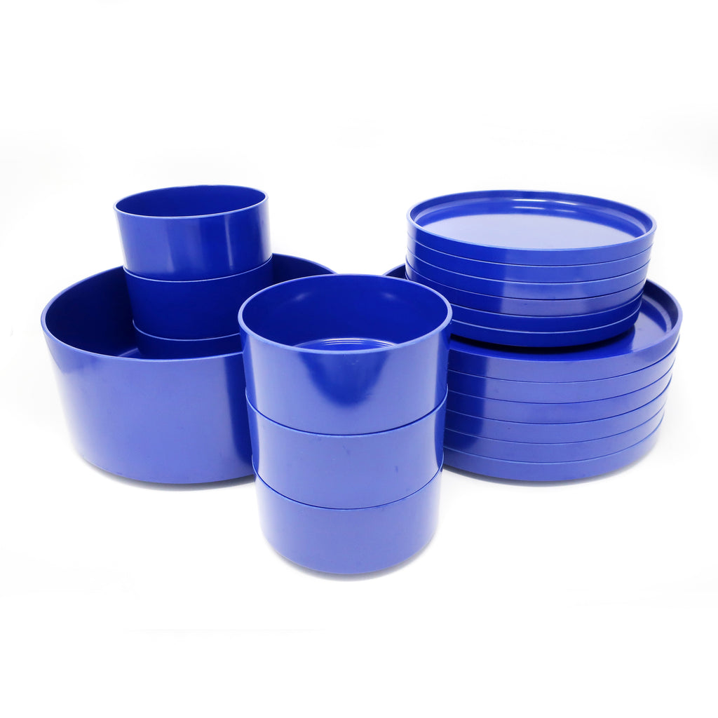 Blue Massimo Vignelli for Heller Dinnerware