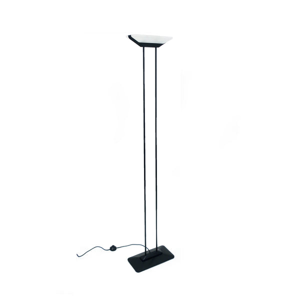 1980s Tensor Black Metal Floor Lamp