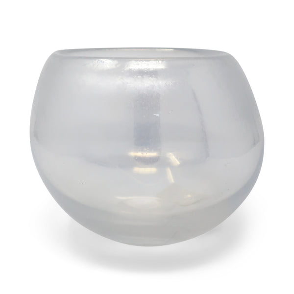 Iridescent Handblown Glass Lune Vase by Paola Navone for Arcade