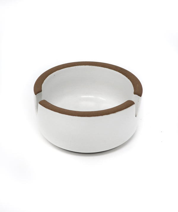 White Heath Ceramics Ashtray