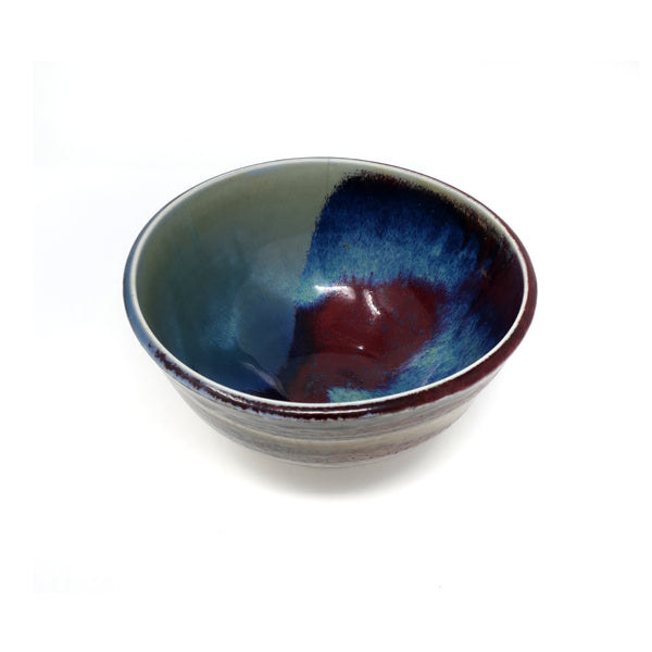 Colorful Vintage Handmade Ceramic Bowl