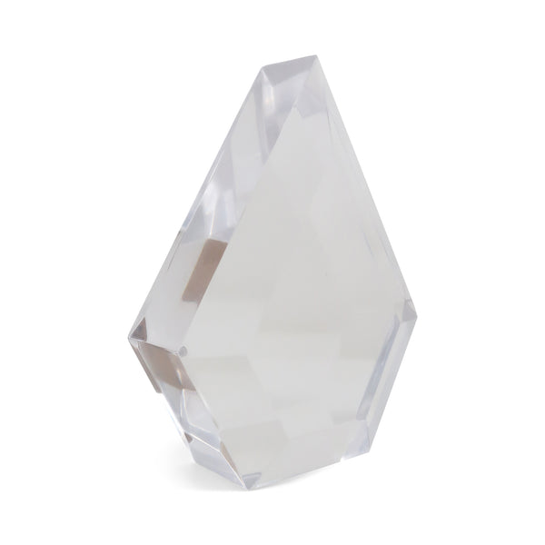 1970s Vintage Lucite Diamond Sculpture