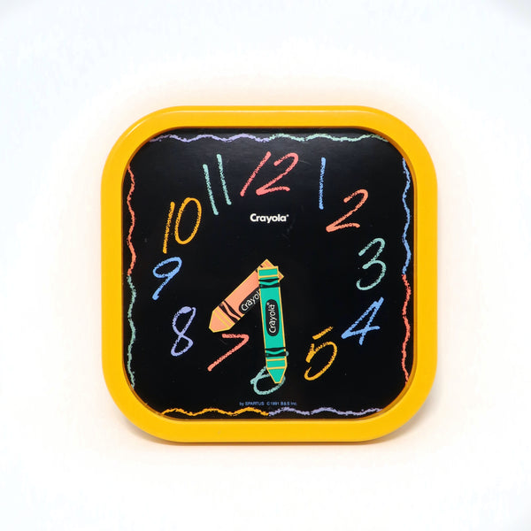 1980s Crayola Wall Clock by Spartus