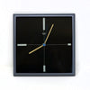 1980s Postmodern Square Philips Wall Clock
