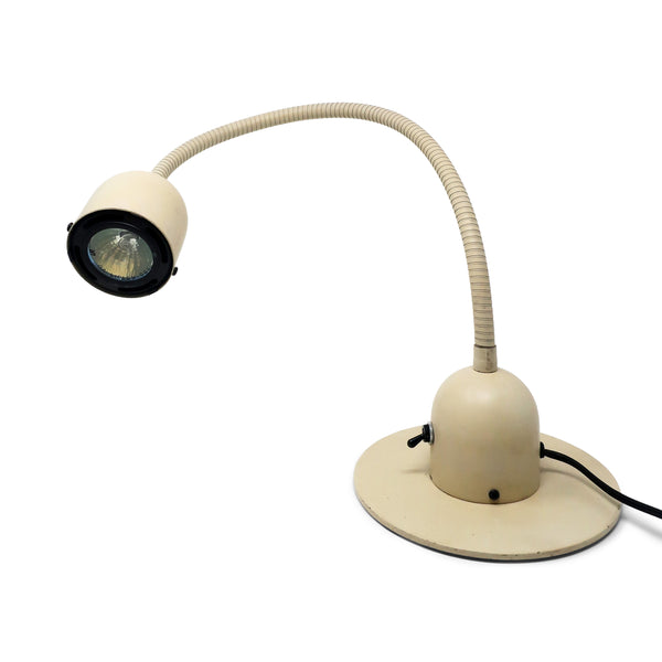 1970s Cream Electrix Gooseneck Desk Lamp