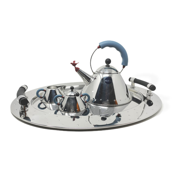 Stainless Coffee Tea Set by Michael Graves for Alessi