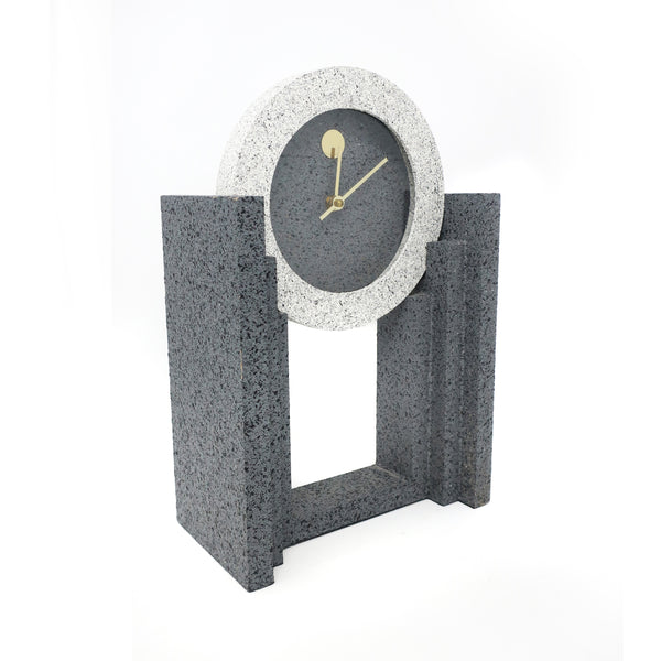 1980s Post Modern Mantle Clock by Empire Arts